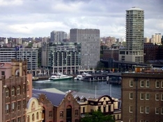 View from Sydney Docks
